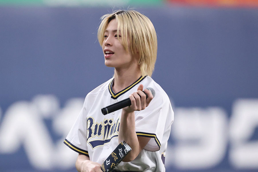 「BsGravity」のRYUTOさん【写真：球団提供】