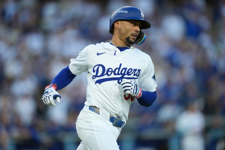 ドジャースのムーキー・ベッツ【写真：ロイター】