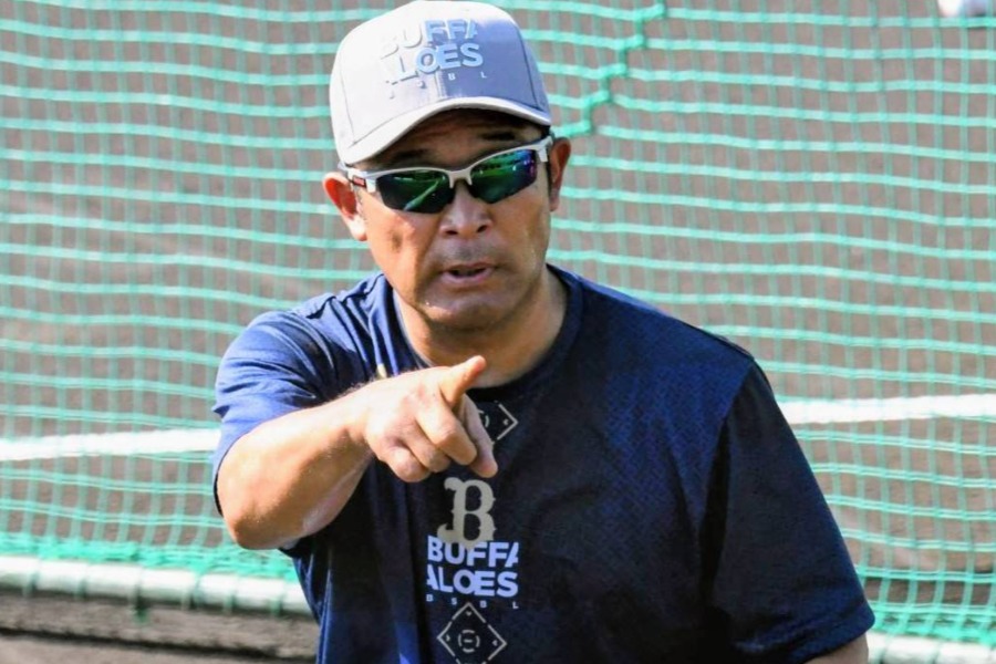 オリックス・波留敏夫2軍監督【写真：北野正樹】