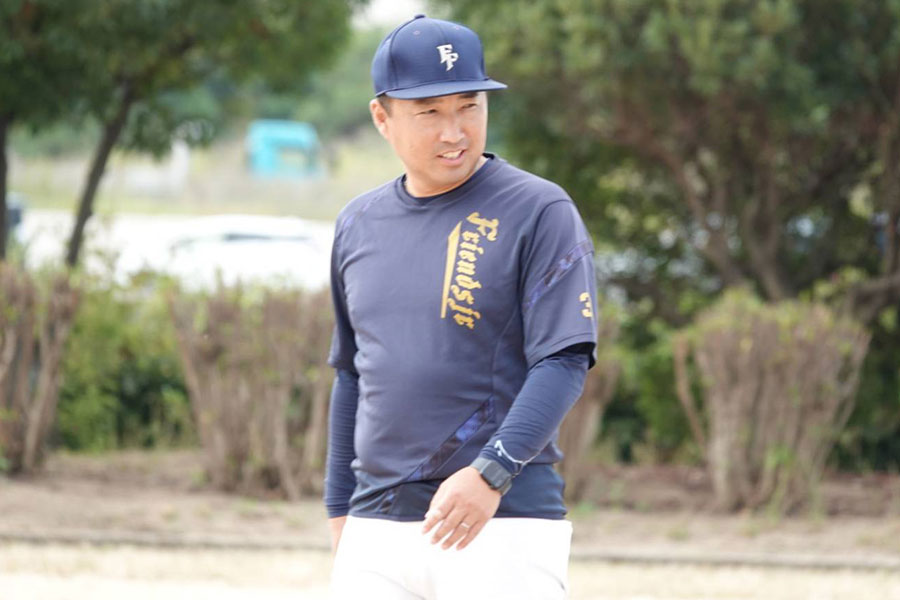 二見フレンズジュニア・井上裕司監督【写真：橋本健吾】