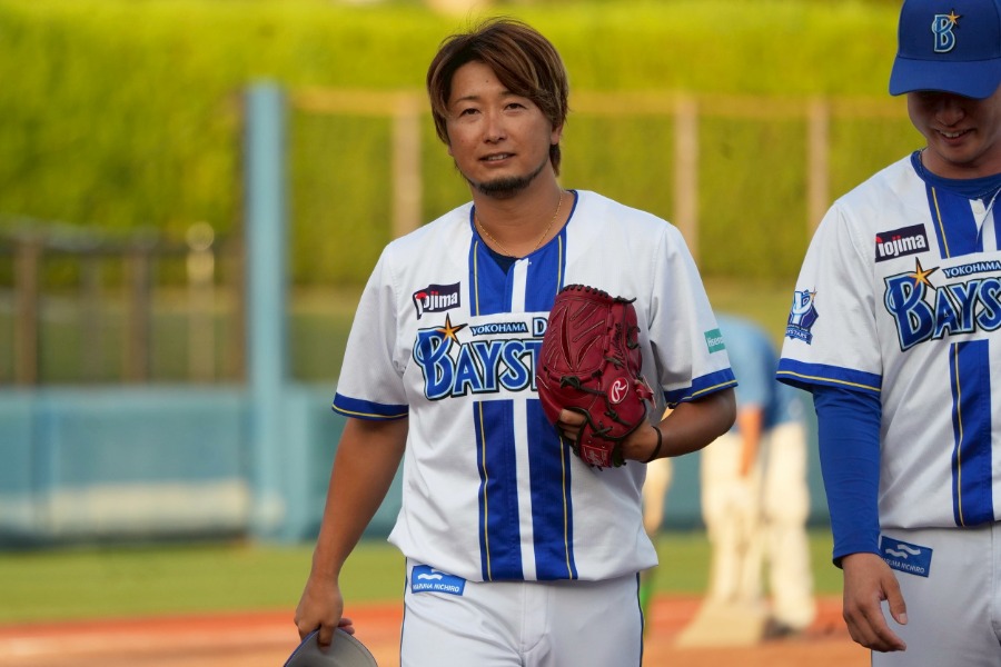 DeNAから戦力外となった三嶋一輝【写真:町田利衣】