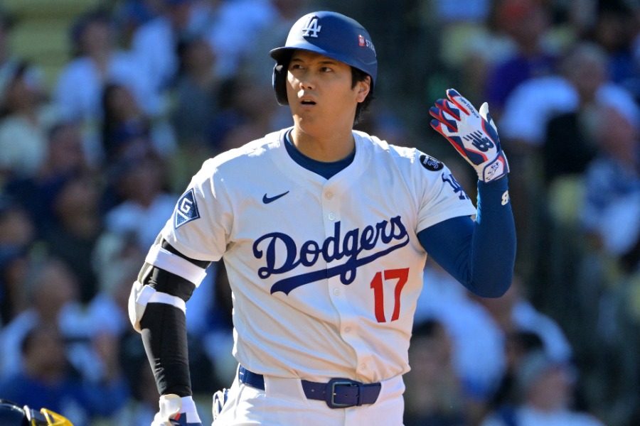 ドジャース・大谷翔平【写真：ロイター】