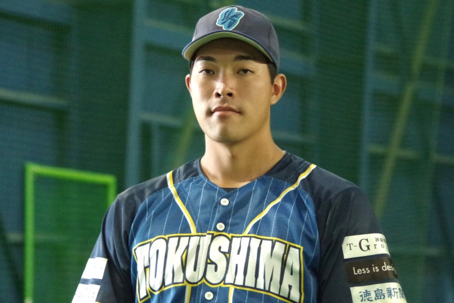 徳島インディゴソックス・篠崎国忠【写真：喜岡桜】