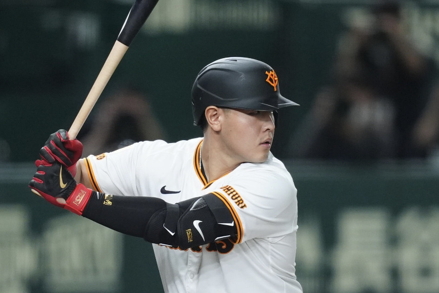 巨人・岡本和真【写真:矢口亨】