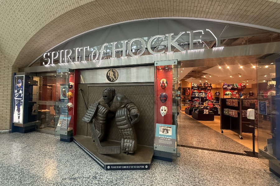 トロント市内にあるホッケー殿堂博物館【写真：小谷真弥】