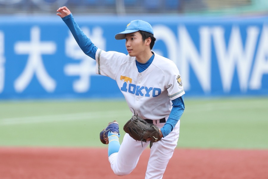 東大・渡辺向輝【写真:加治屋友輝】