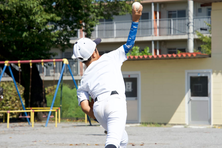 選手それぞれに適した投げ方の見極め方とは(写真はイメージ)