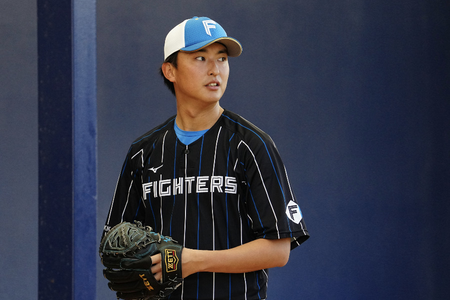 日本ハム・石川直也【写真：荒川祐史】