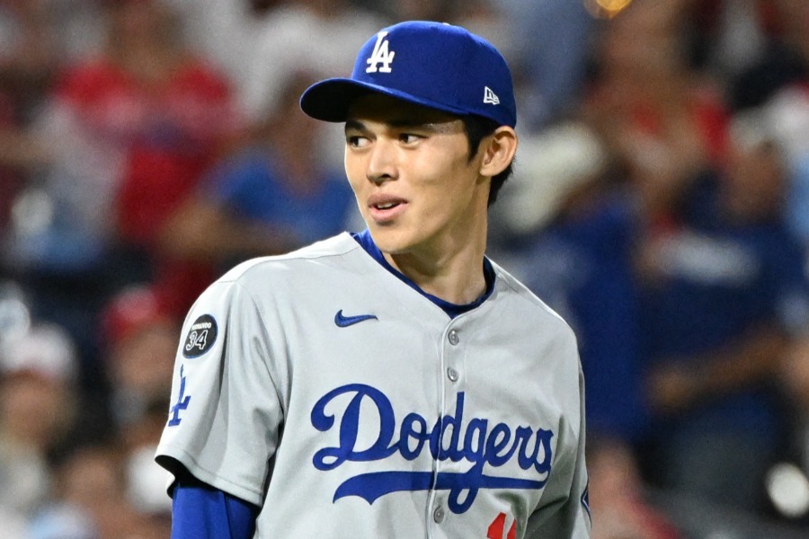 ドジャース・佐々木朗希【写真：ロイター】