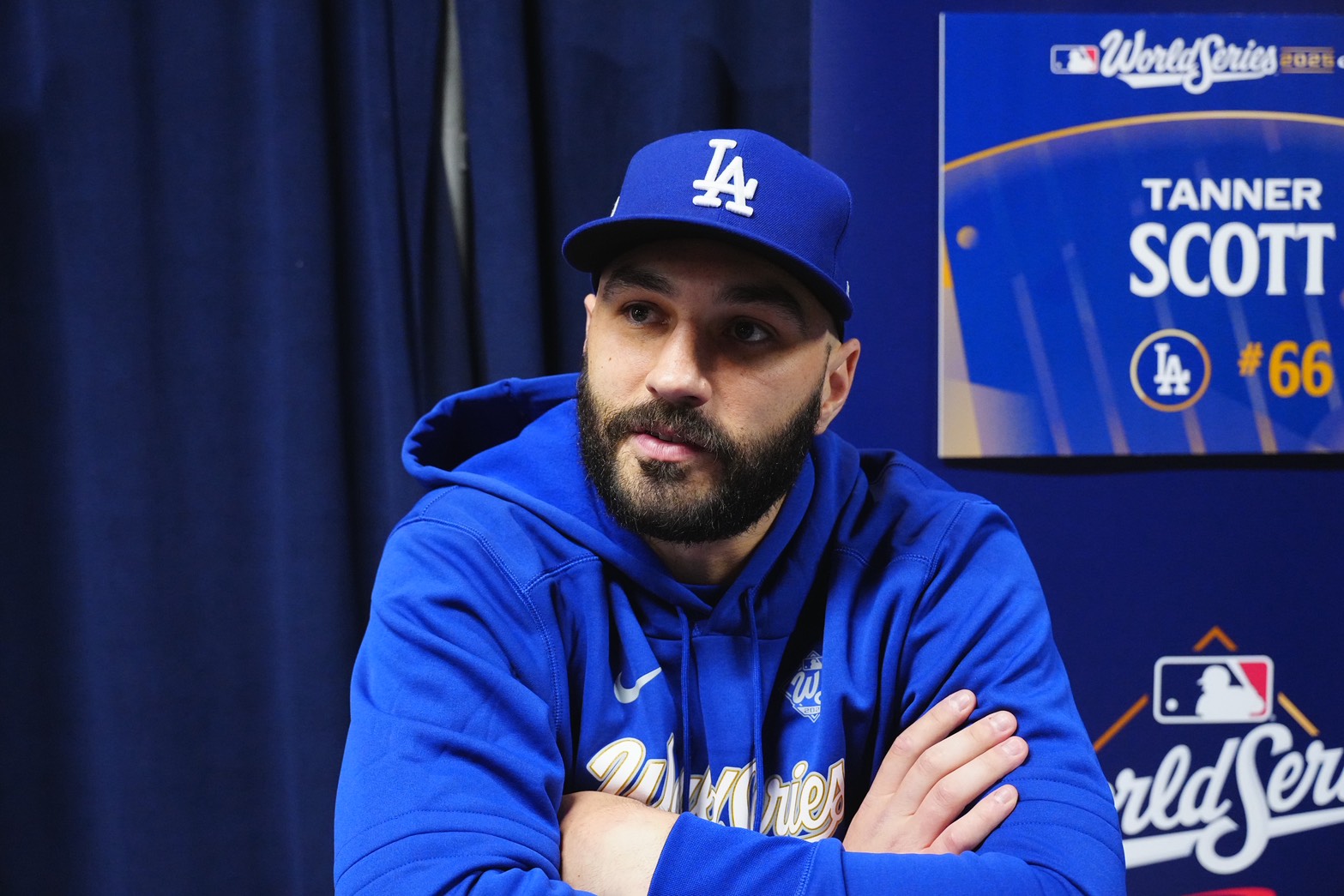 ドジャースのタナー・スコット【写真：荒川祐史】