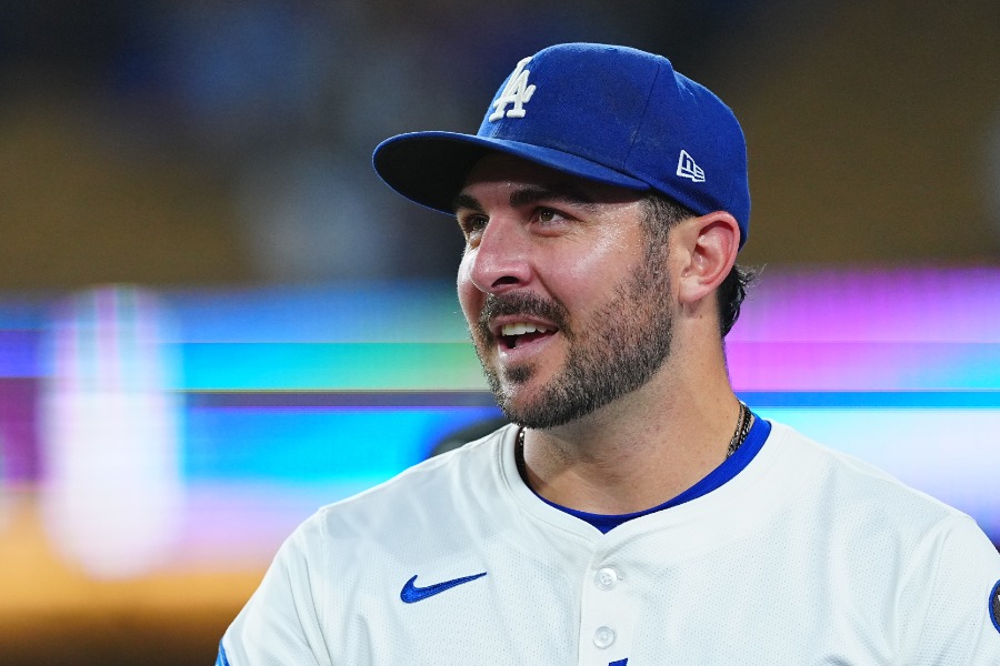 ドジャースのアレックス・ベシア【写真：荒川祐史】