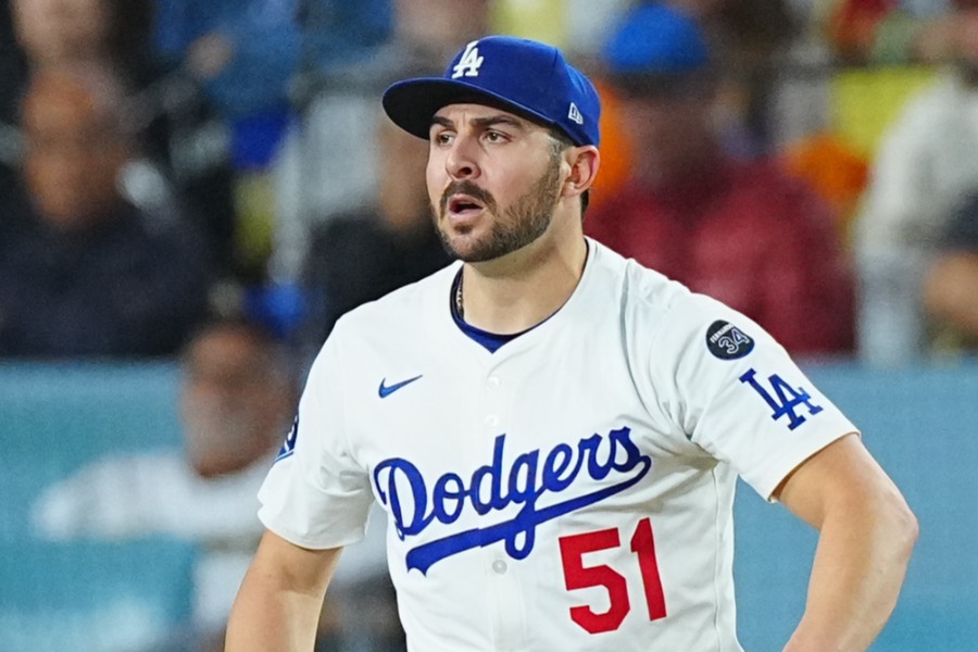 ドジャースのアレックス・べシア【写真:荒川祐史】