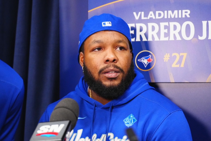 ブルージェイズのブラディミール・ゲレーロJr.【写真：荒川祐史】