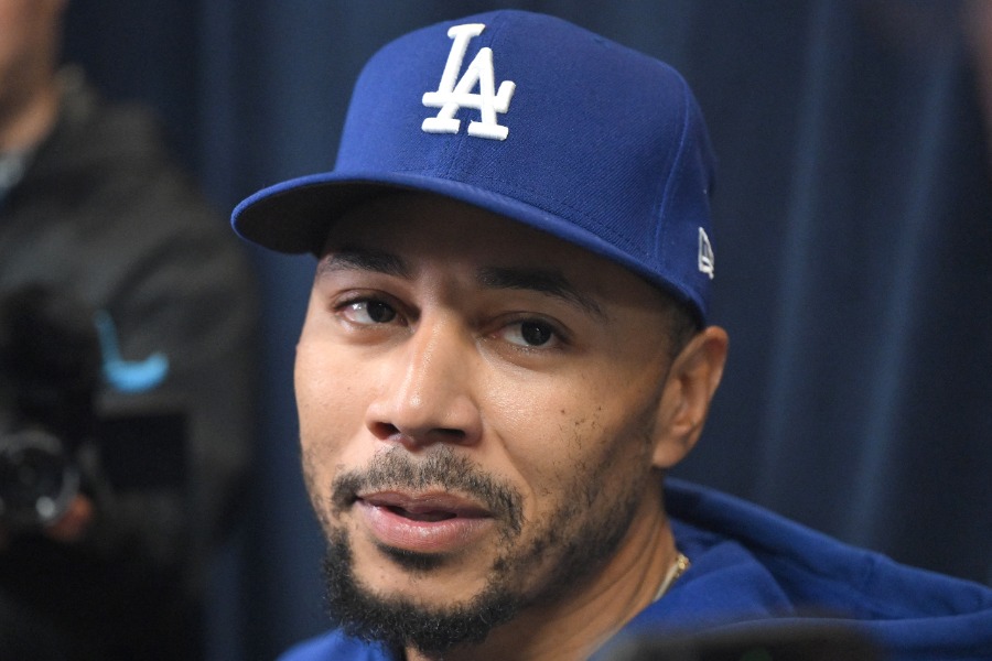 ドジャースのムーキー・ベッツ【写真：ロイター】