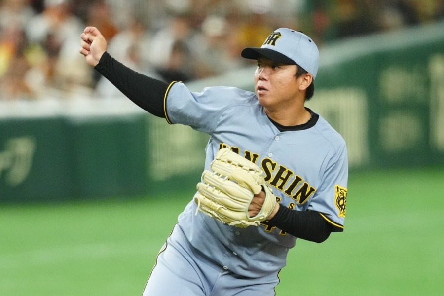 阪神・村上頌樹【写真：小林靖】