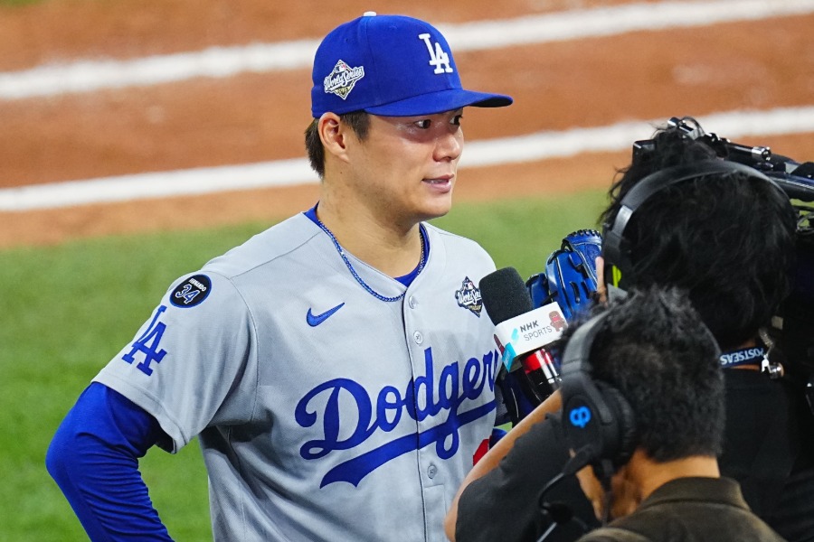 ドジャース・山本由伸【写真：荒川祐史】