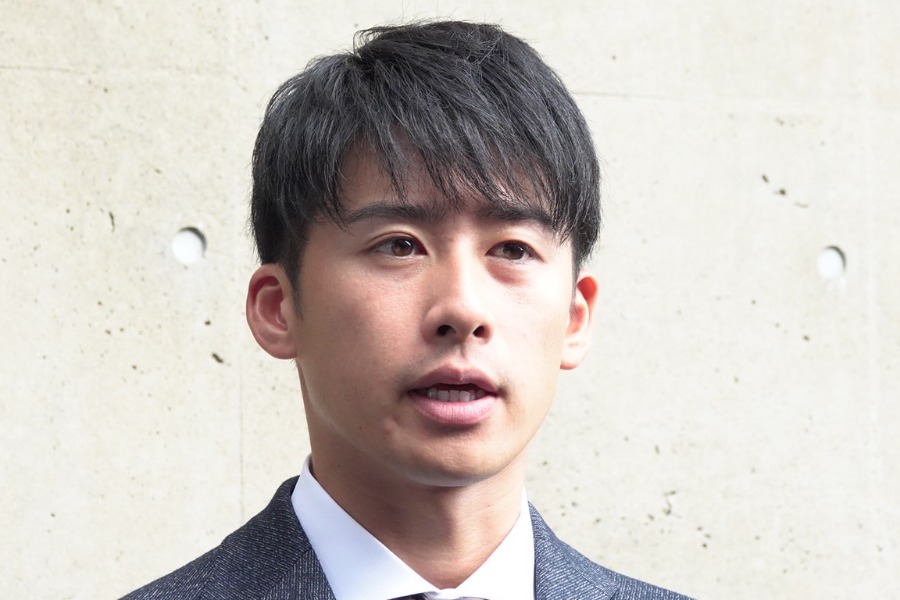 球団事務所を訪れたソフトバンク・板東湧梧【写真：竹村岳】