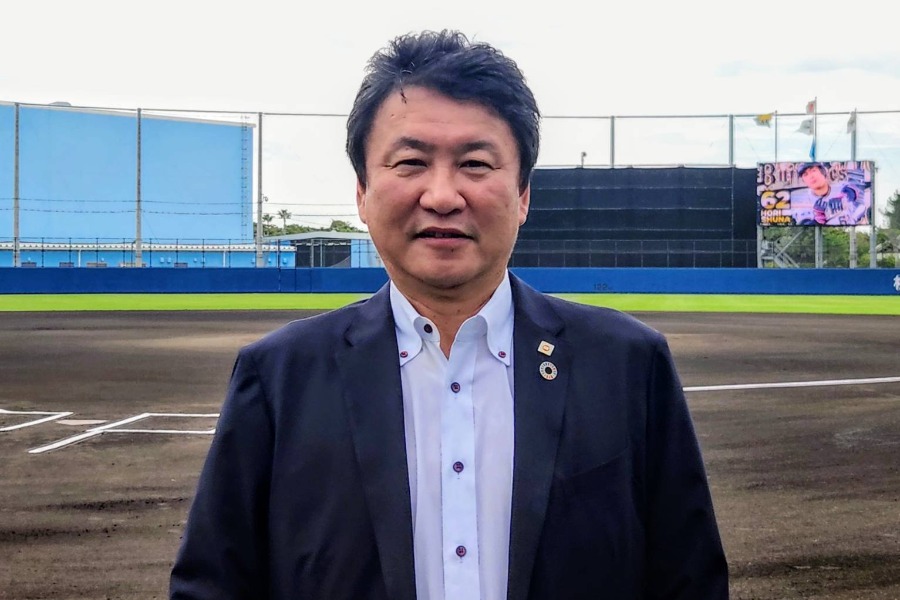 巨人や近鉄でプレーした松谷竜二郎氏【写真：北野正樹】