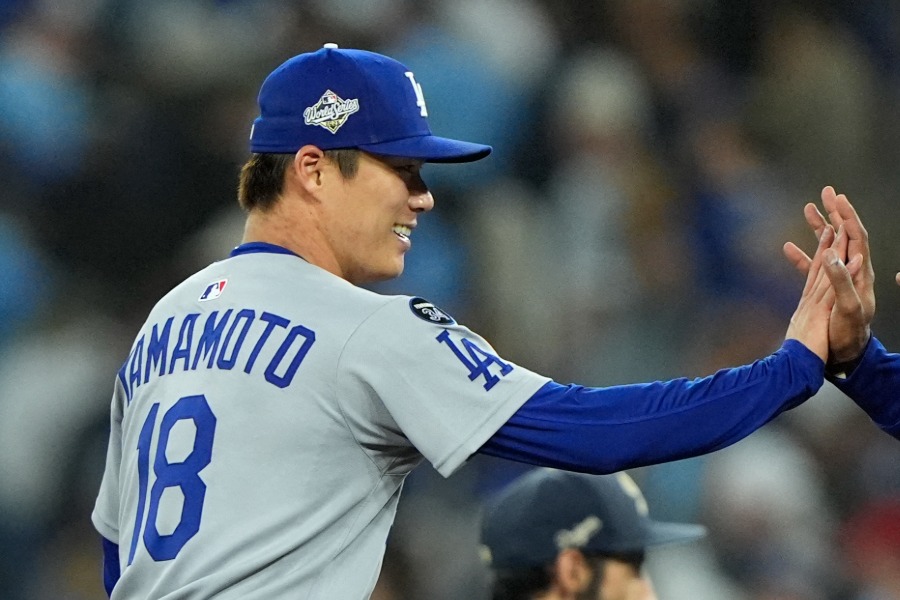 ドジャース・山本由伸【写真：ロイター】
