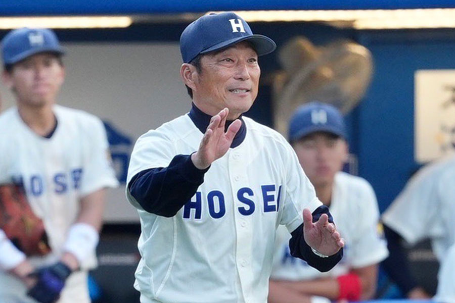 法大・大島公一監督【写真：小林靖】