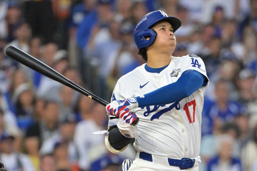 1試合2本の本塁打を放ったドジャース・大谷翔平【写真:ロイター】