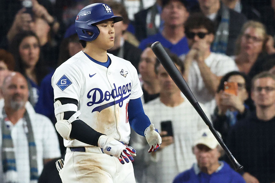 Bジェイズ戦に出場したドジャース・大谷翔平【写真:ロイター】