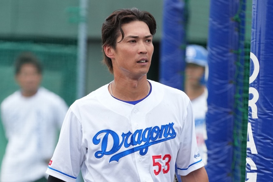 中日・駿太【写真：小林靖】