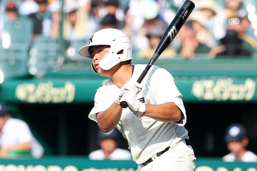 夏の甲子園準Vに貢献した日大三・田中諒は新チームで主将に【写真:加治屋友輝】