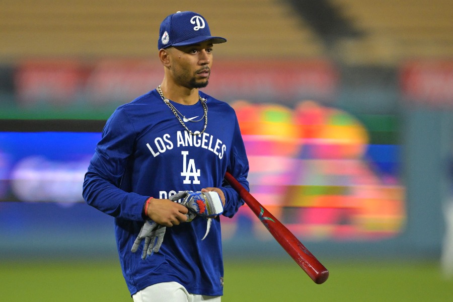 ドジャースのムーキー・ベッツ【写真:ロイター】