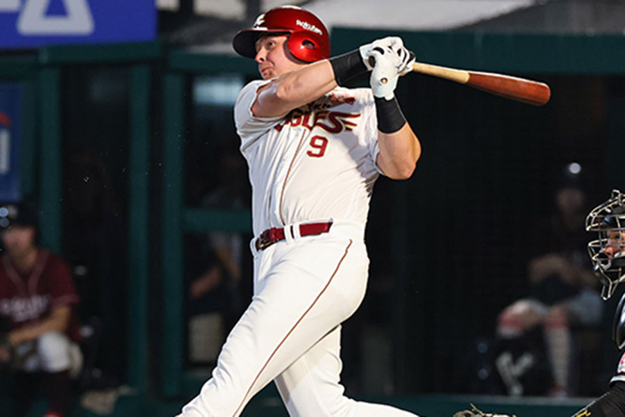 楽天のルーク・ボイト【写真：球団提供】