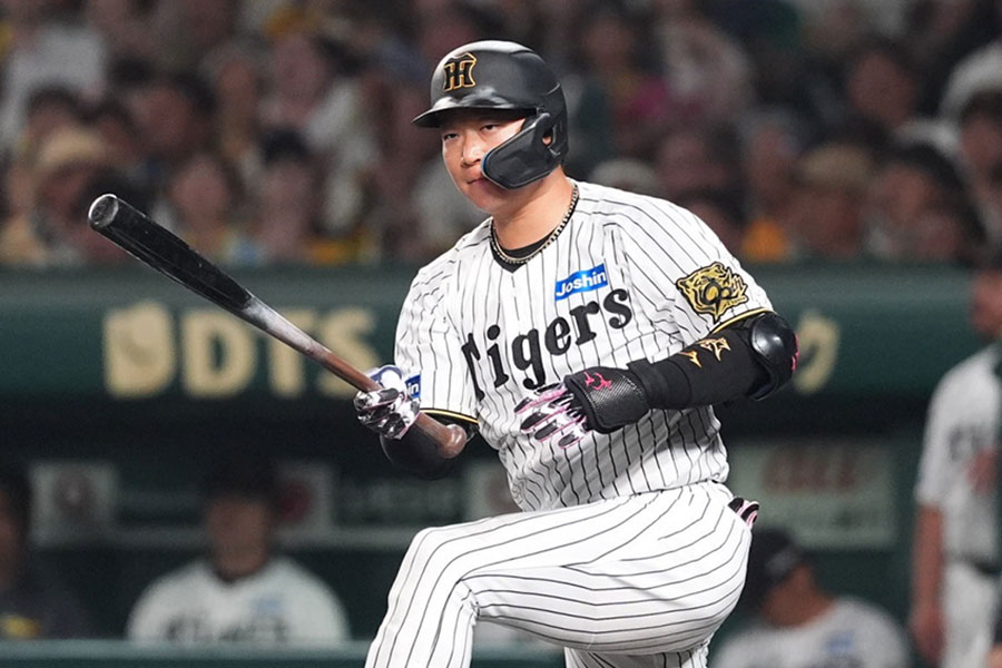 阪神・大山悠輔【写真：小林靖】