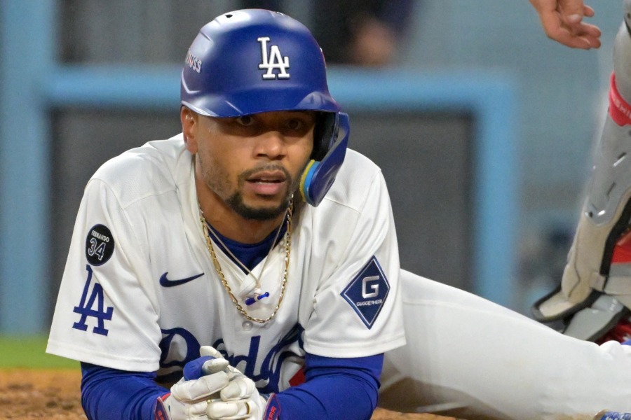 ドジャースのムーキー・ベッツ【写真:ロイター】