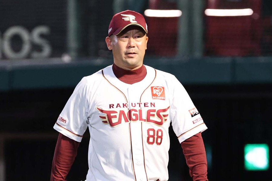 楽天・三木肇監督【写真：栗木一考】