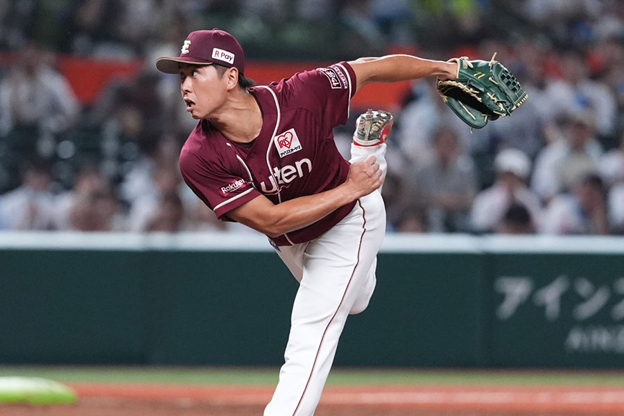 楽天・柴田大地【写真：小林靖】