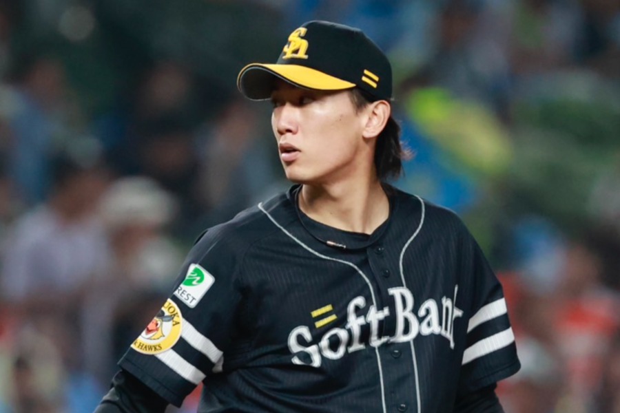 ソフトバンク・大津亮介【写真：小池義弘】