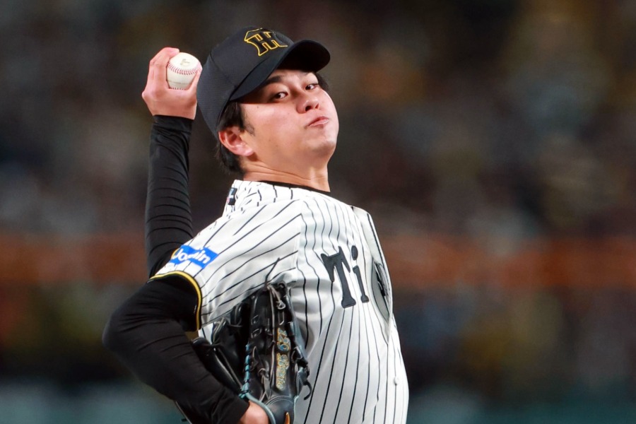 ソフトバンク戦に登板した阪神・高橋遥人【写真提供：産経新聞社】