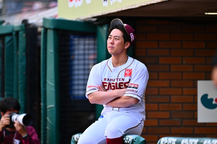 楽天・鈴木大地【写真：古川剛伊】