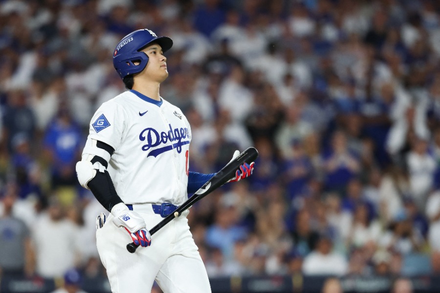Bジェイズ戦に出場したドジャース・大谷翔平【写真：ロイター】