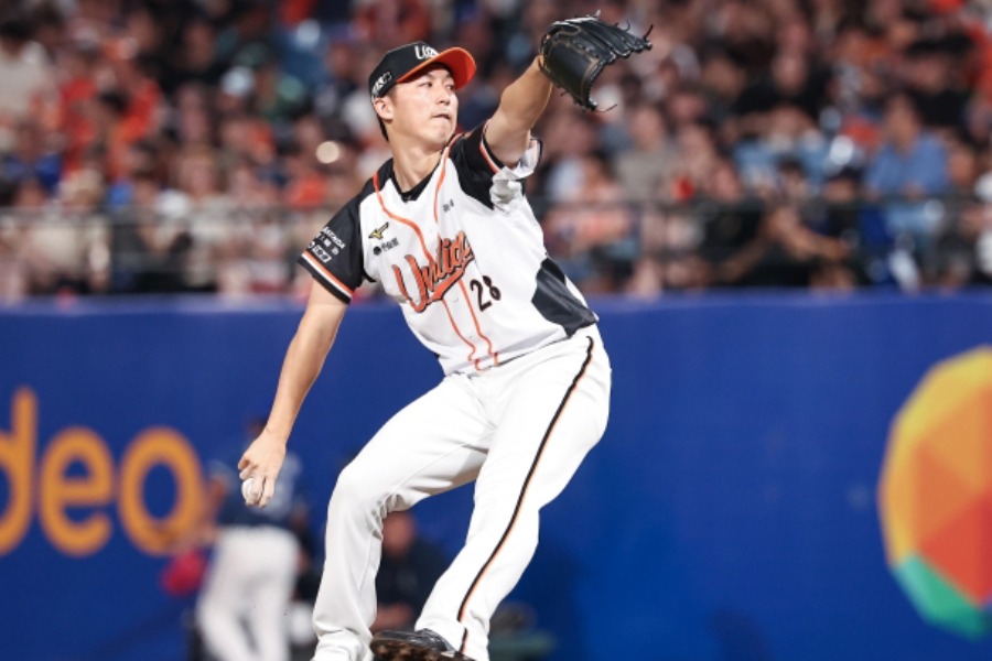 統一ライオンズで活躍した高塩将樹【写真提供：CPBL】