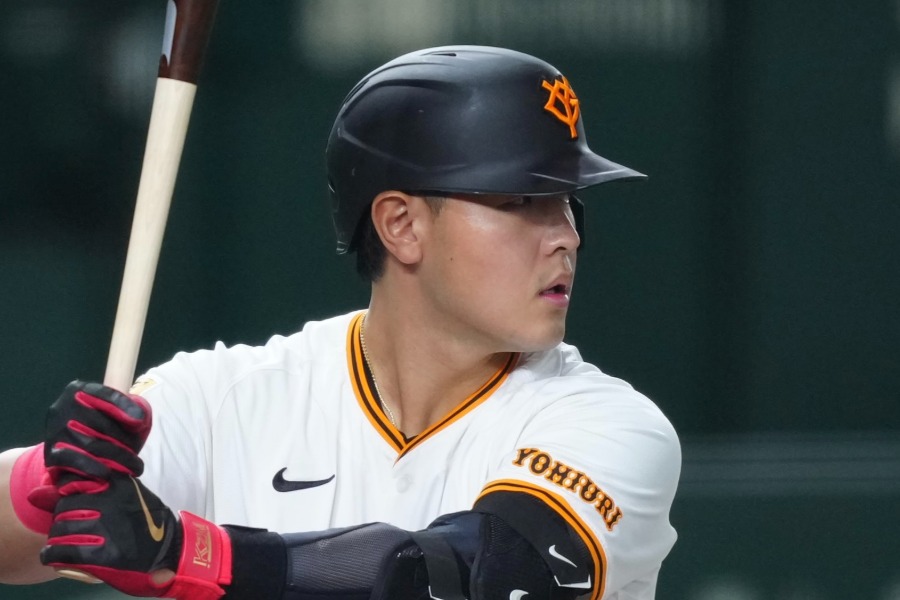 巨人・岡本和真【写真:矢口亨】