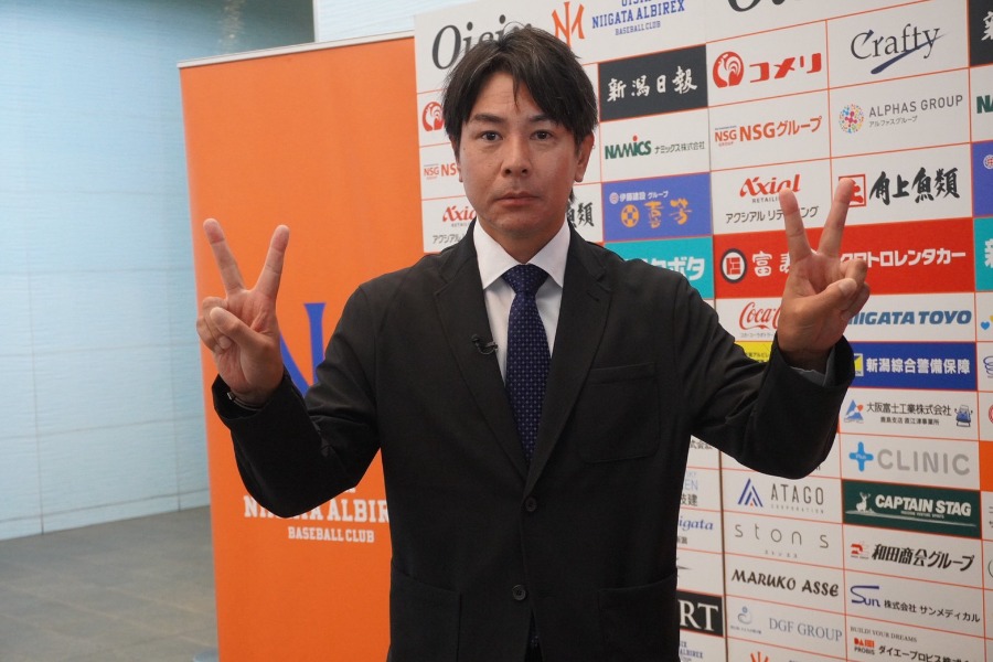 オイシックス・武田勝監督【写真：宮脇広久】