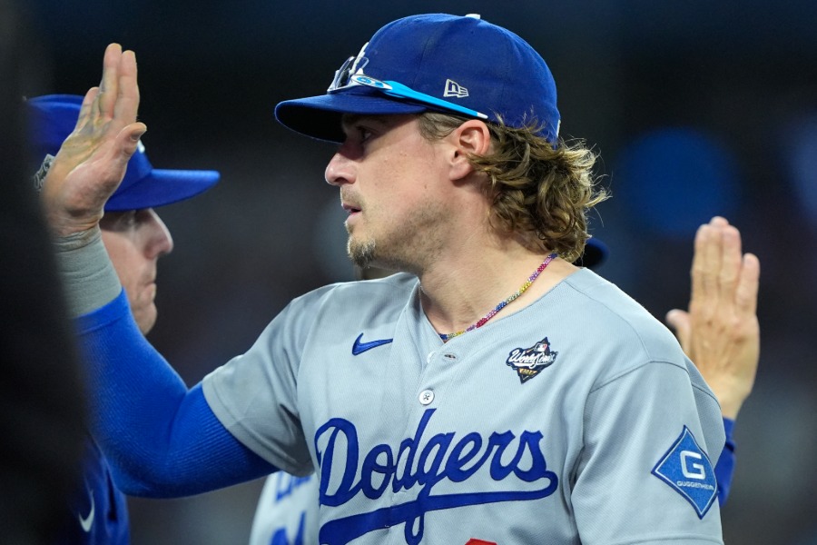 ドジャースからFAになったエンリケ・ヘルナンデス【写真:ロイター】