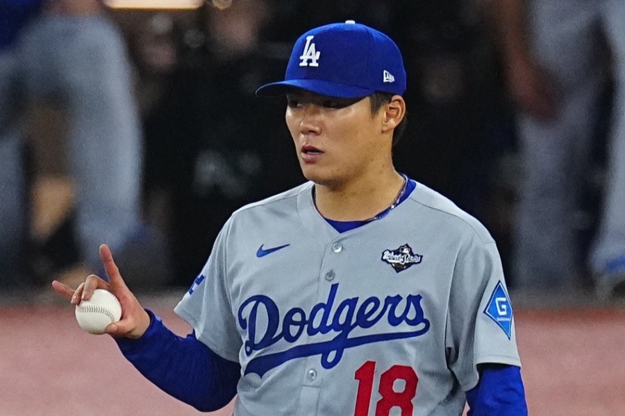 ドジャース・山本由伸【写真：荒川祐史】