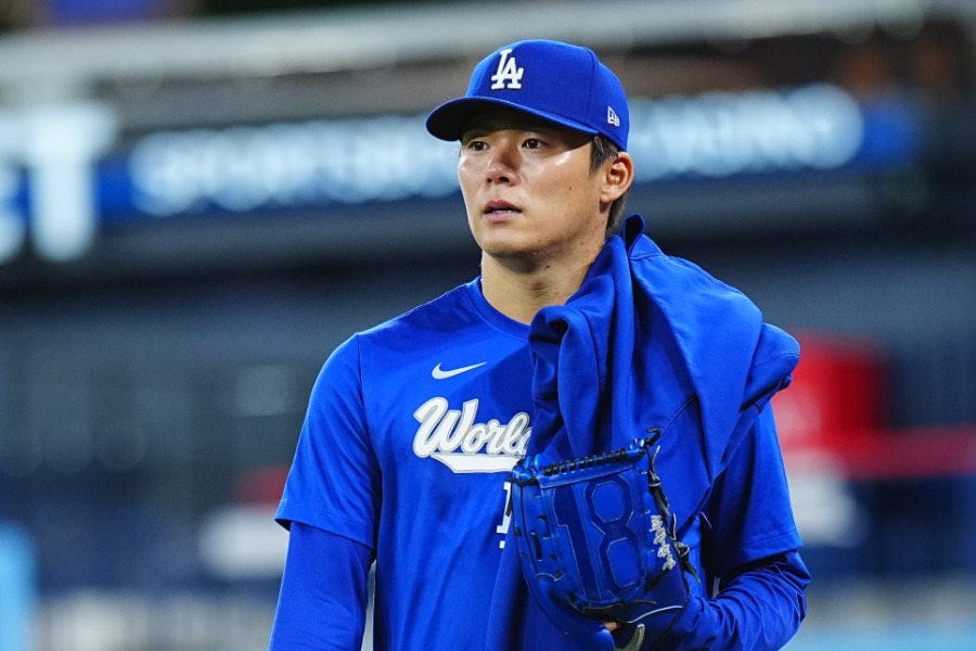 ドジャース・山本由伸【写真：荒川祐史】