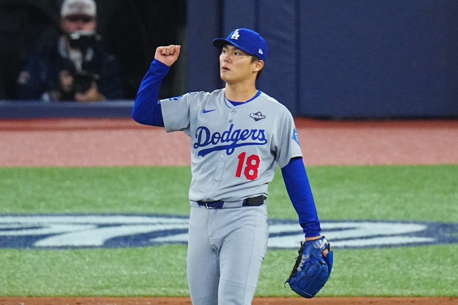 ドジャース・山本由伸【写真:荒川祐史】