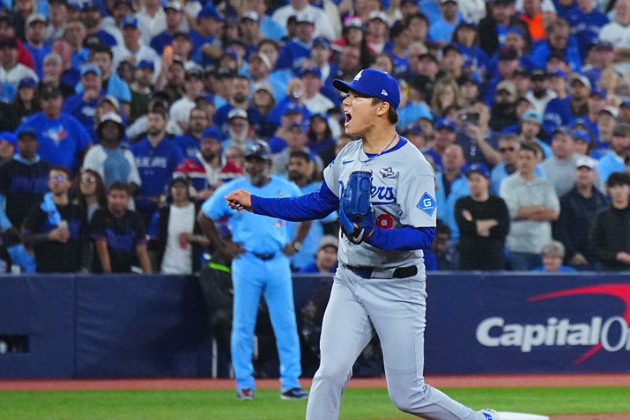 ドジャース・山本由伸【写真:荒川祐史】