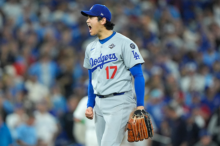 先発したドジャース・大谷翔平【写真：ロイター】