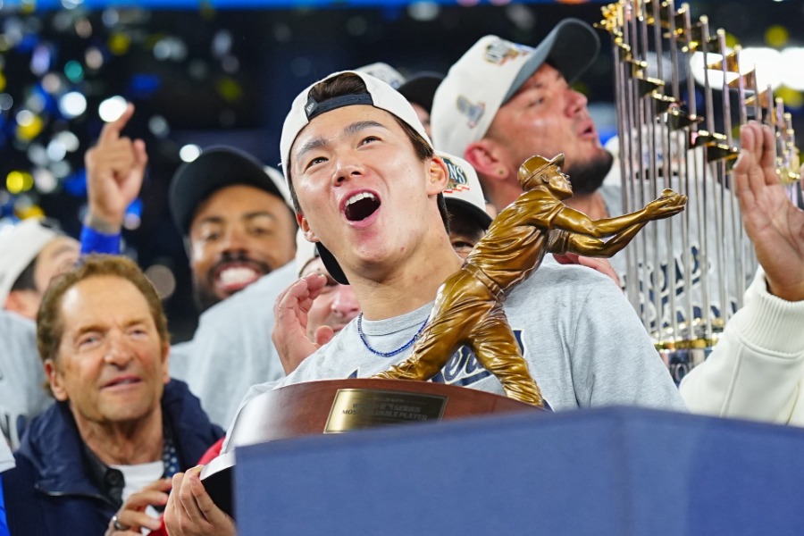 ドジャース・山本由伸【写真：荒川祐史】