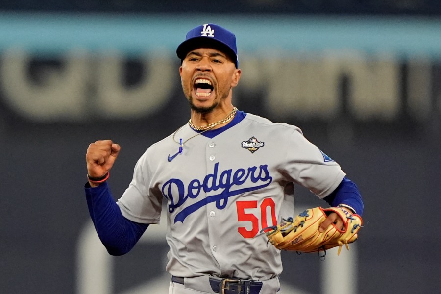 ドジャースのムーキー・ベッツ【写真:ロイター】