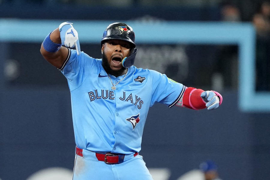 Bジェイズのブラディミール・ゲレーロJr.【写真：ロイター】